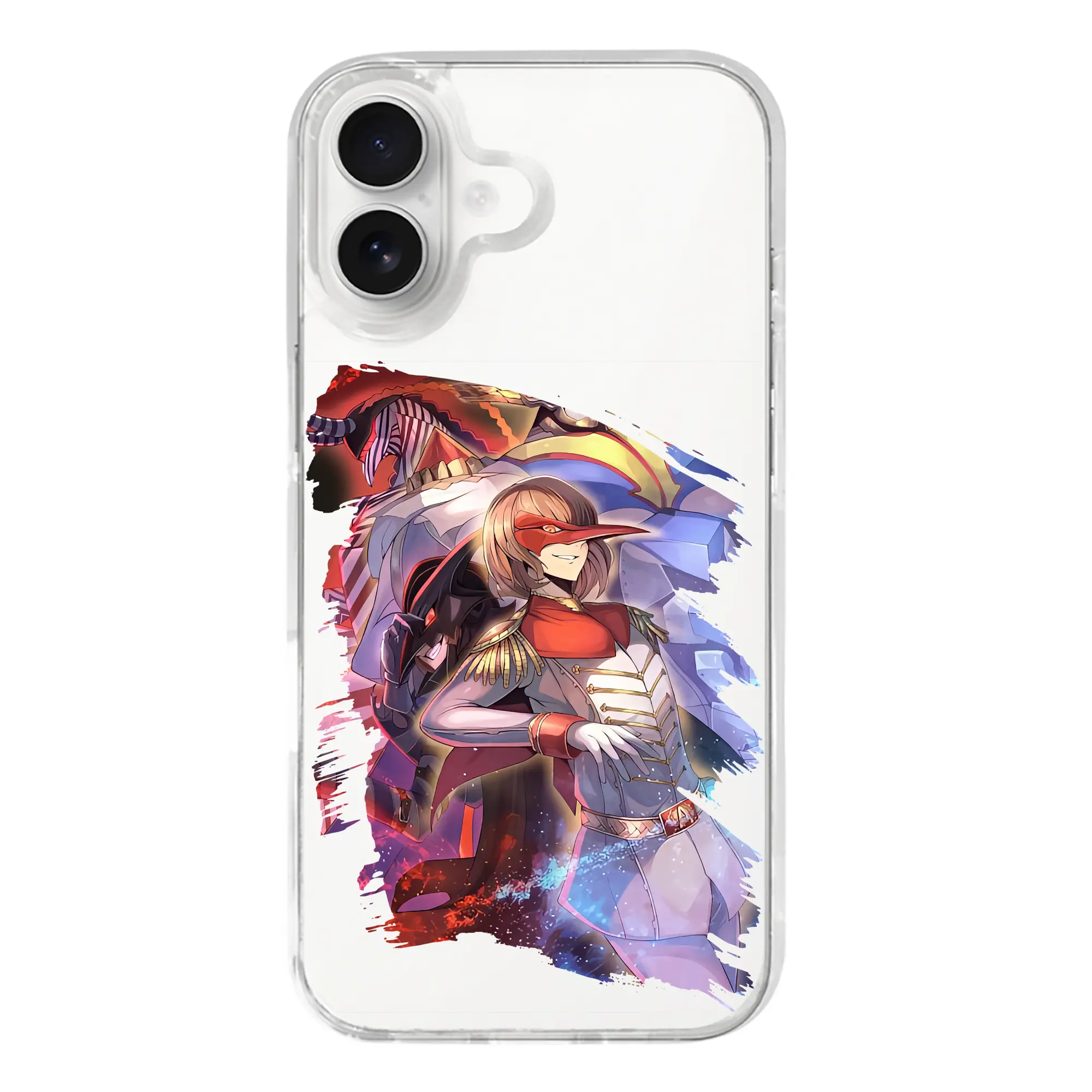 ペルソナ グッズ,明智吾郎 - iPhone 17シリーズ 透明スマホケース – 薄型・耐衝撃・精密フィット保護カバー